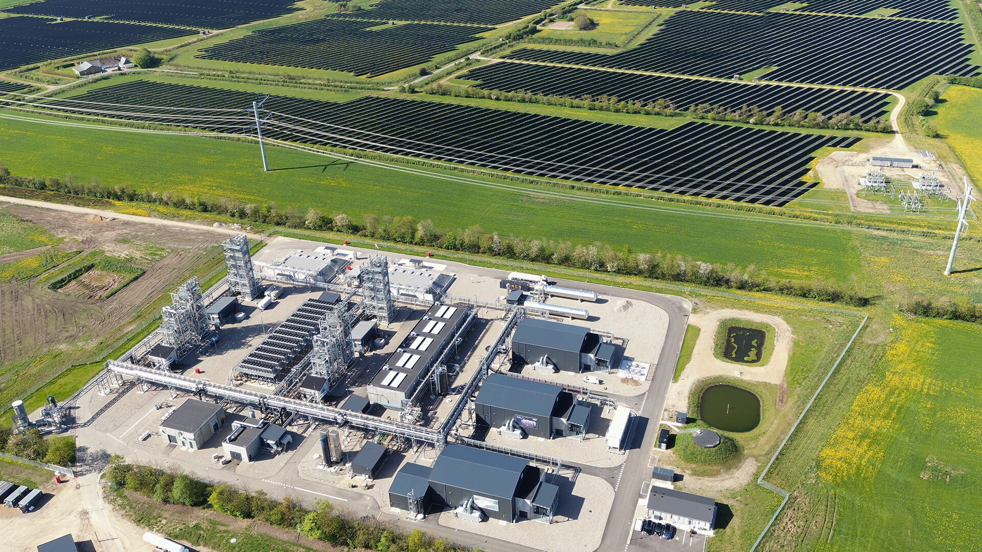 Power to X-Anlage von European Energy