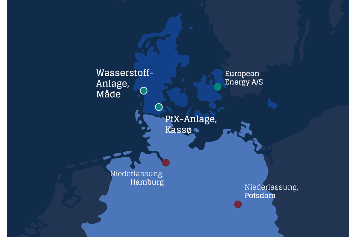Power-to-X Wasserstoff und E-Methanol für Deutschland